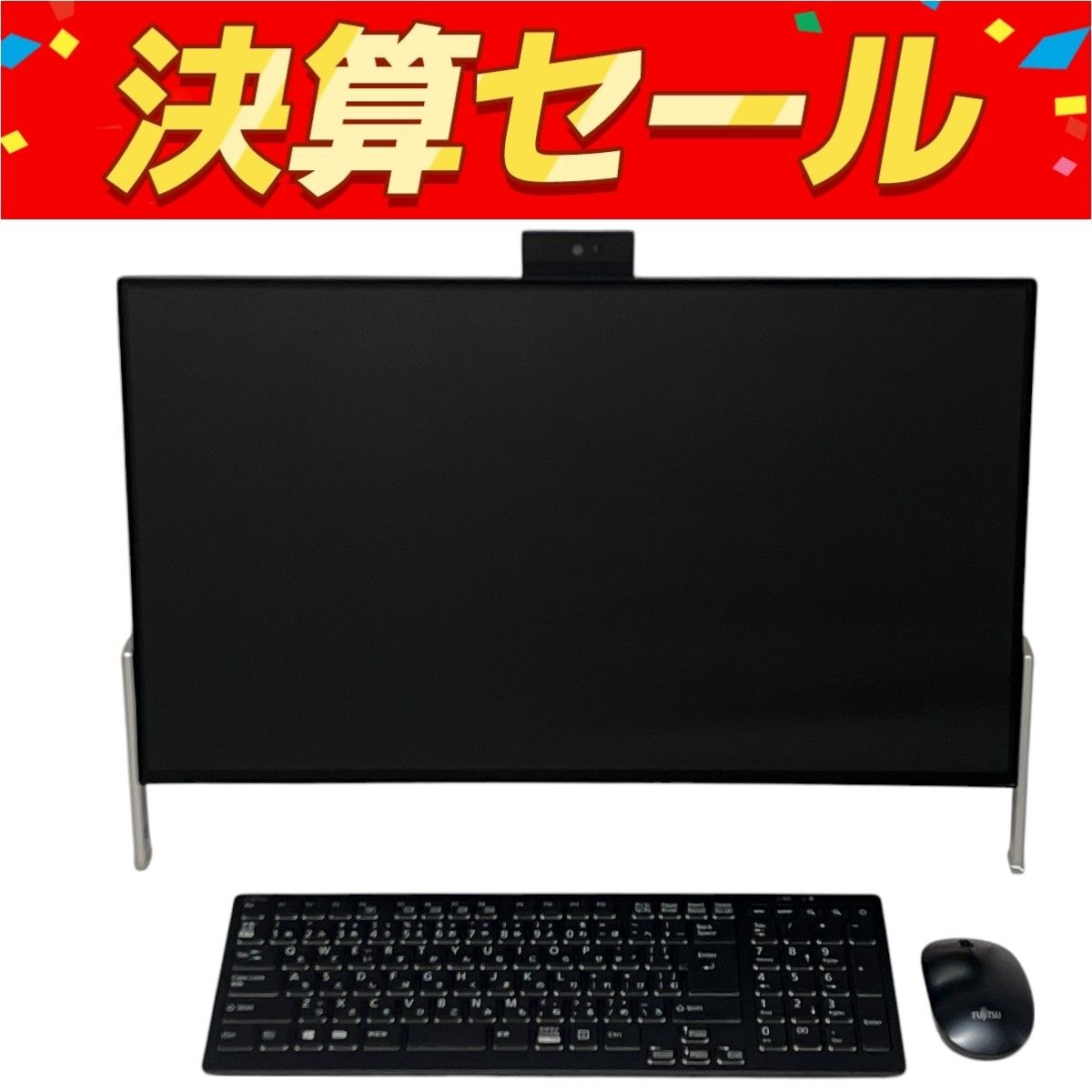 FUJITSU ESPRIMO FMVWD1F17R 一体型PC Intel Core i7-8750H 2.20GHz 16GB SSD 1.0TB Win 11 Home 富士通 パソコン F9808960