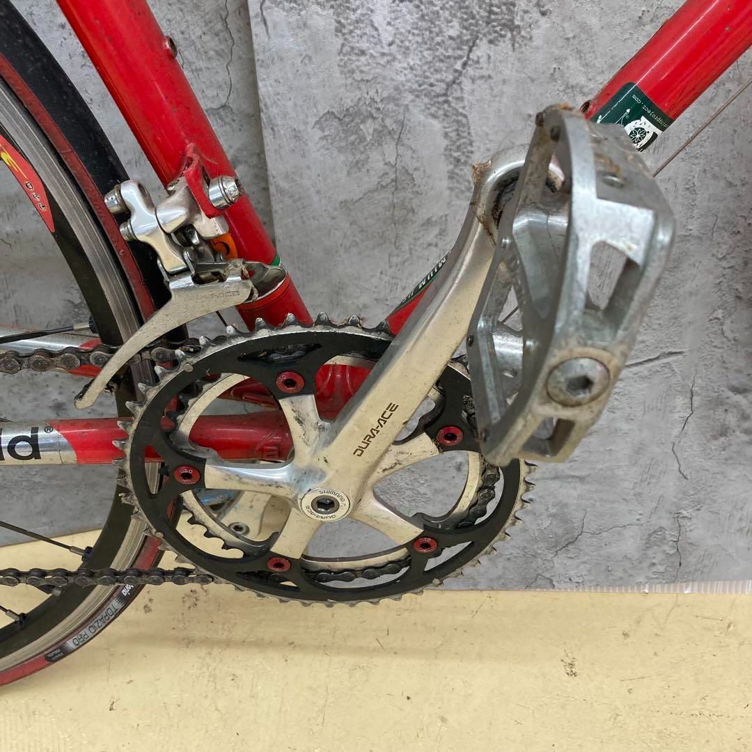 Bianchi レッド COLUMBUS ロードバイク - メルカリ