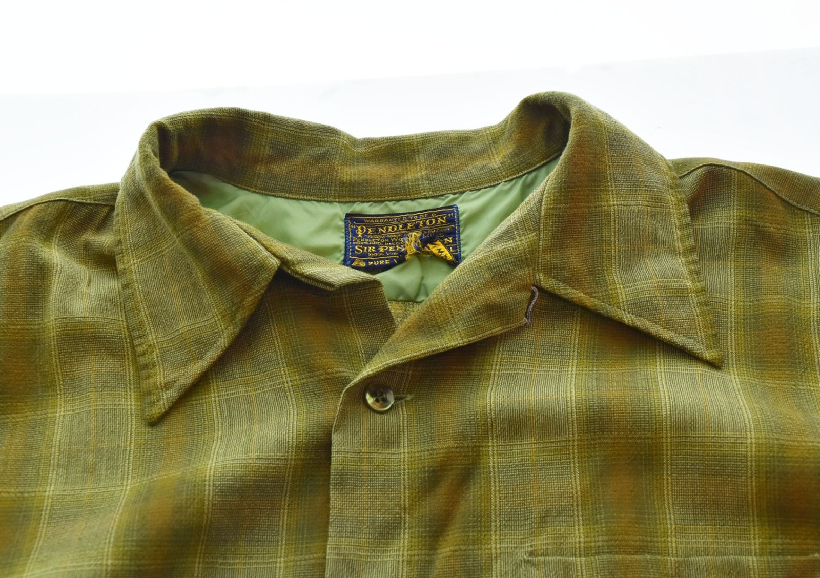 ペンドルトン PENDLETON 60s 60's SIR PENDLETON WOOL SHIRT オンブレ