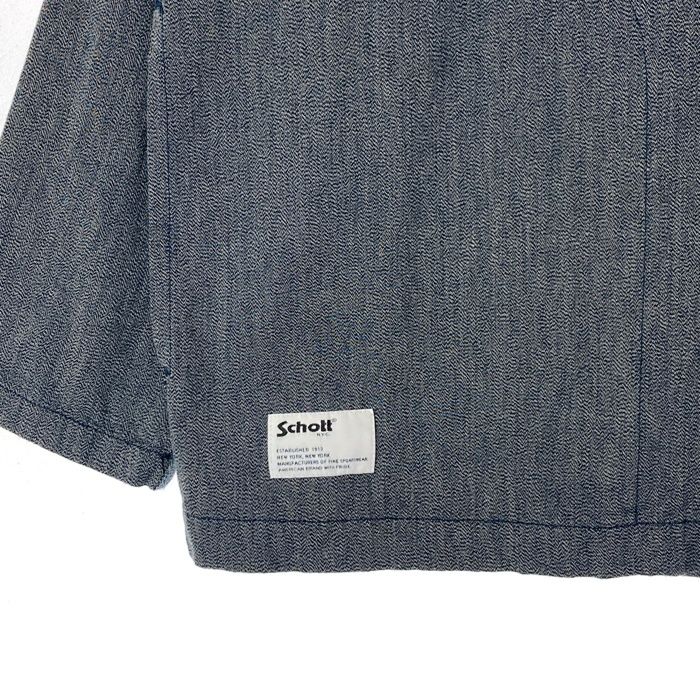 ショット　schott スリーピングシャツ ☆Schott ショット 782-4120007 COTTON COVERT SLEEPING SHIRT
