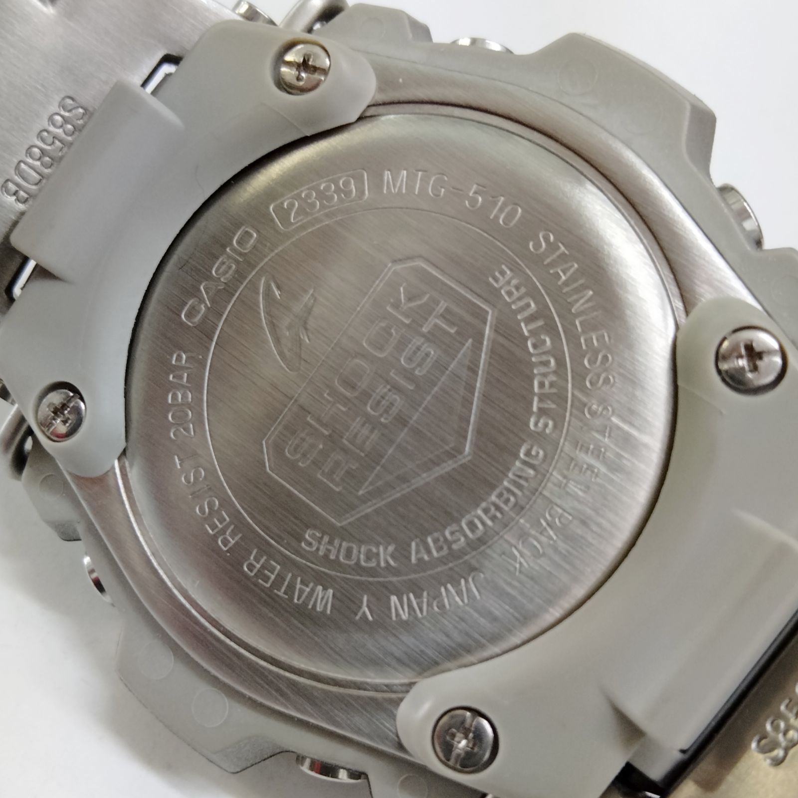 最終値下げ！レア G-SHOCK MTG-510-7BJF デジアナ ホワイト 未