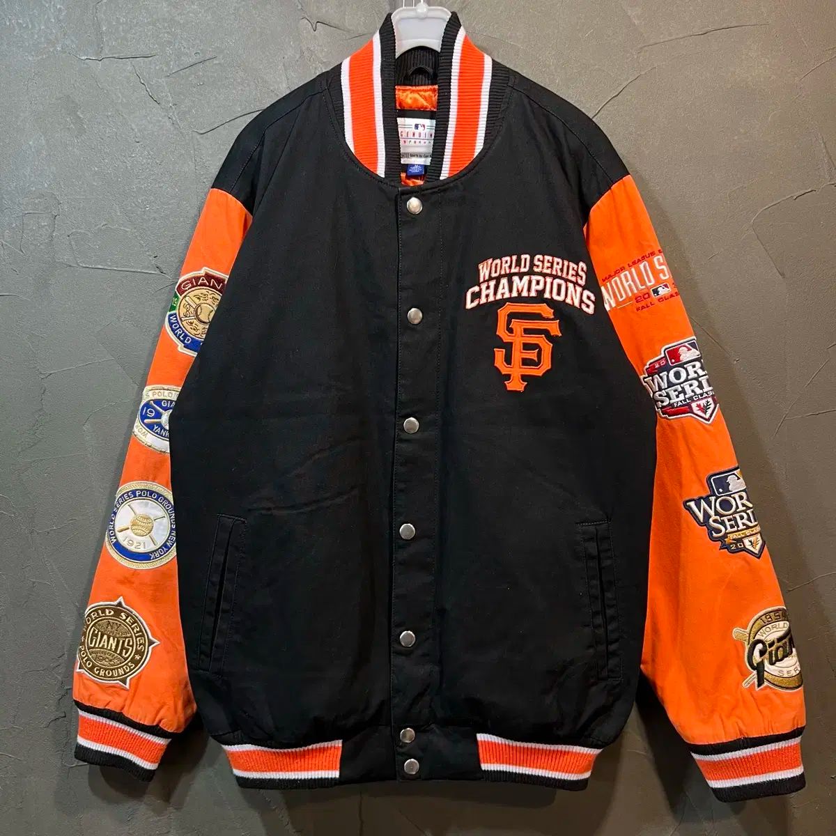 MLB サンフランシスコ・ジャイアンツ ボンバージャケット Mサイズ M MLB サンフランシスコ ジァイアンツ ワールドシリーズ