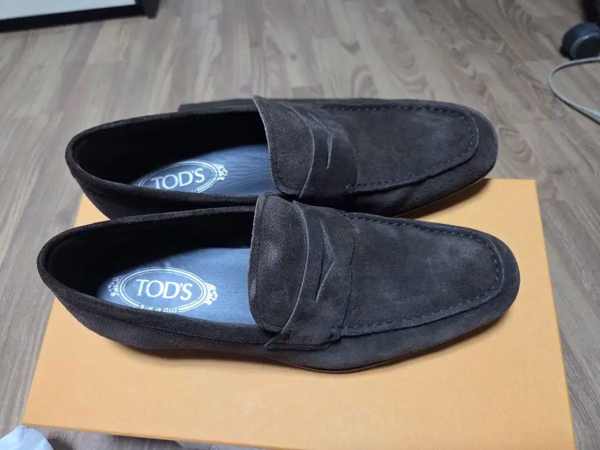 TOD S トッズ スエード ペニー ローファー 260 サイズ