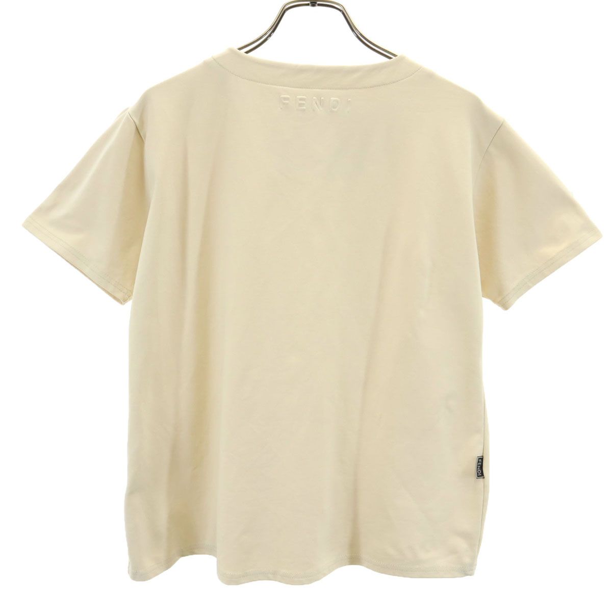 【古着】FENDI ベロアカットソー FENDI JEANS フェンディ ジーンズ イタリア製 半袖 カットソー