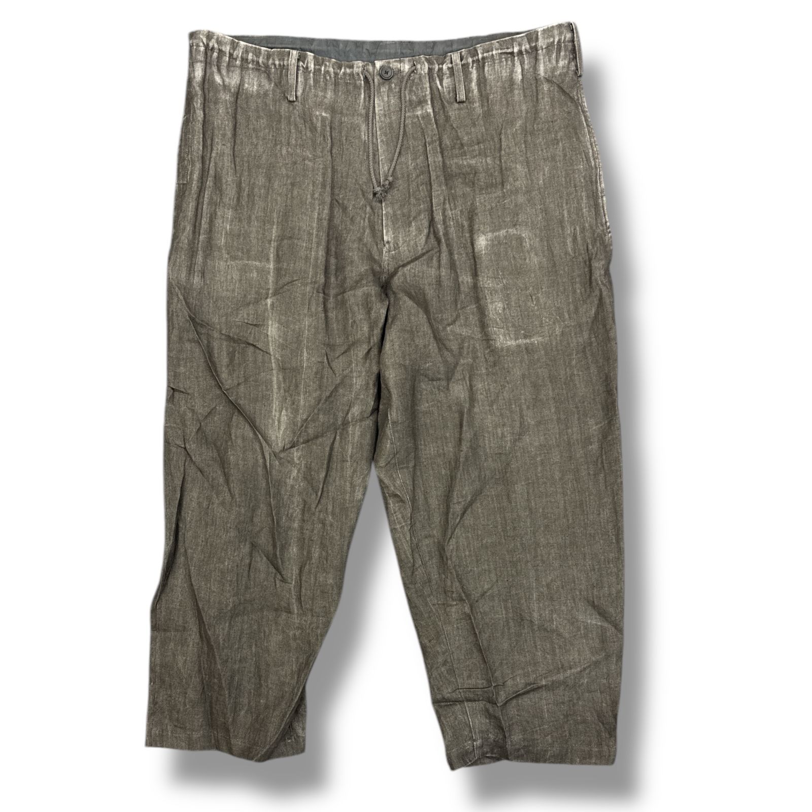 Yohji Yamamoto POUR HOMME 24SS INK DYED TWILL Z STANDARD