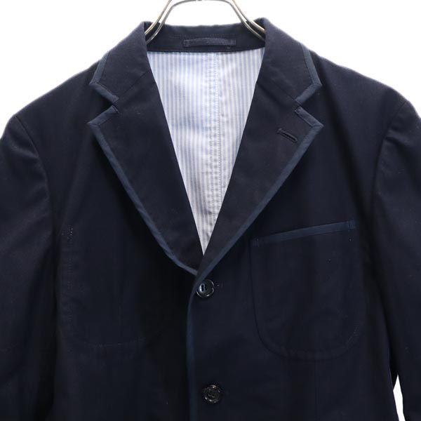 【全国無料定番】メンズ　テーラードジャケット　コムデギャルソン　紺色　キルティングSサイズ ジャケット・アウター