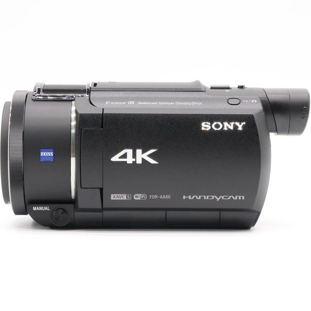 FDR-AX60｜4K撮影対応 空間光学手ブレ補正｜高性能ビデオカメラ｜嬉しい元