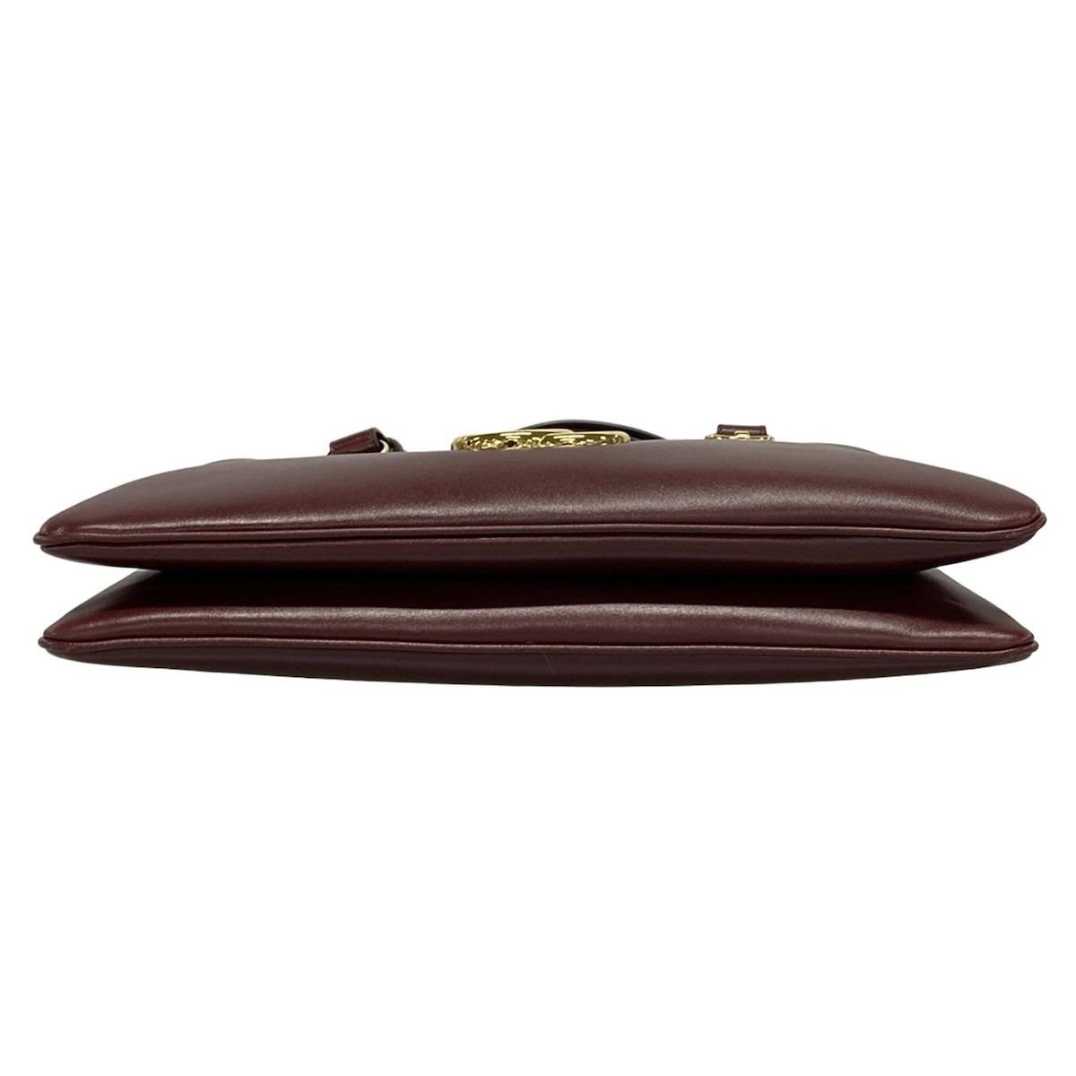 GUCCI(グッチ) ハンドバッグ美品 アリー 550130 ボルドー レザー