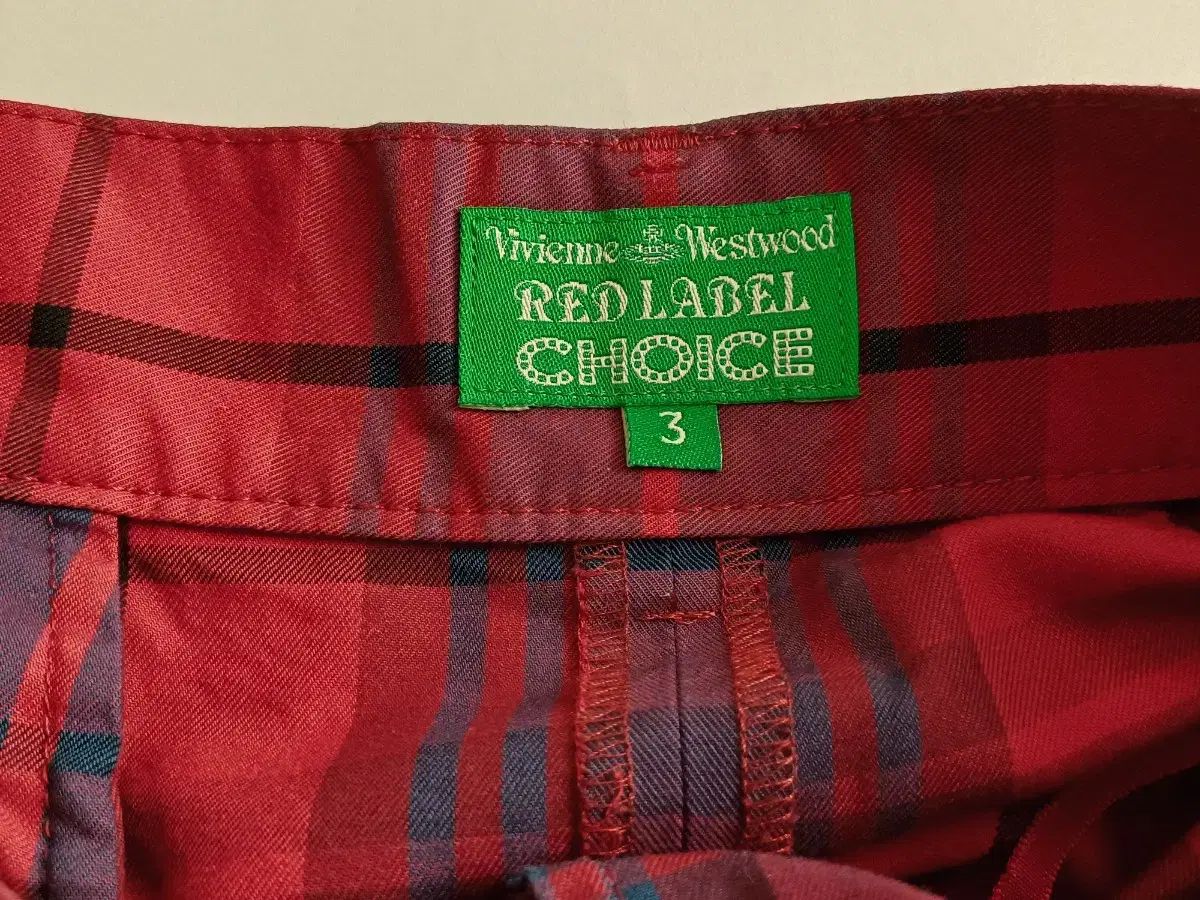 VIVIEN ウェストウッド タータンチェック パンツ