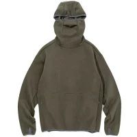 【アブガルシア】 バラクラバフーディー オリーブ サイズXL Abu Garcia