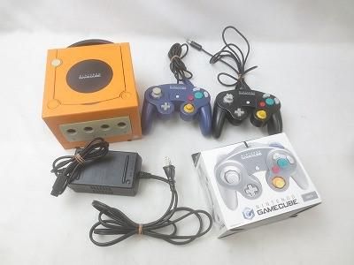 ゲーム ゲームキューブ 本体 DOL-001 オレンジ 動作品 周辺機器付き