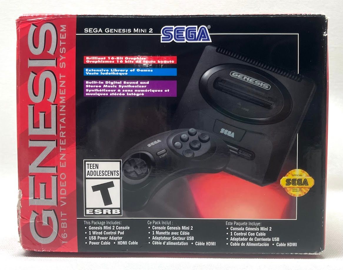 開封済・未使用品】【For sales in North America】SEGA Genesis Mini 