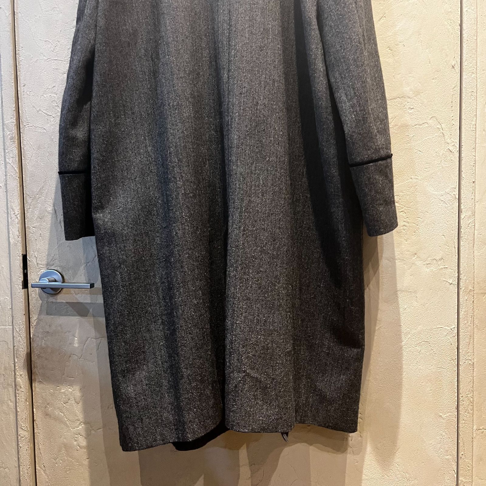 SOSHIOTSUKI ソウシオオツキ 21AW KIMONO BREASTED CHESTER FIELD COAT 