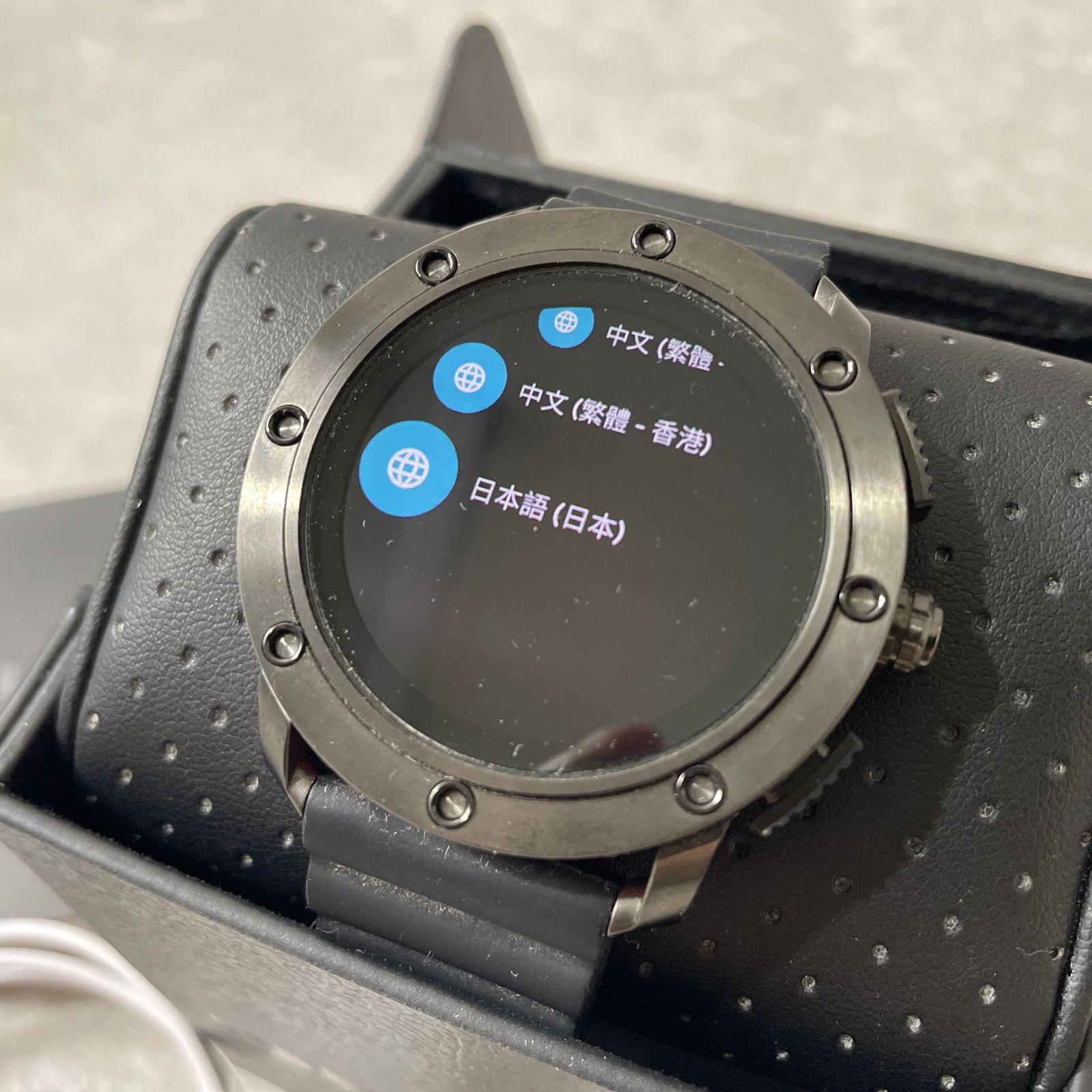 DIESEL スマートウォッチ タッチスクリーン 腕時計 ディーゼル - メルカリ