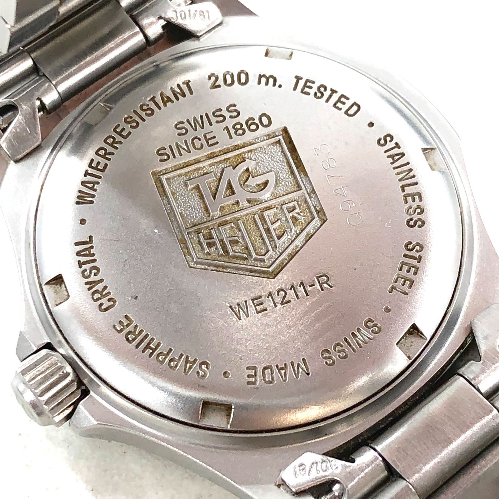 タグホイヤー プロフェッショナル 200 腕時計 WE1211-R クオーツ