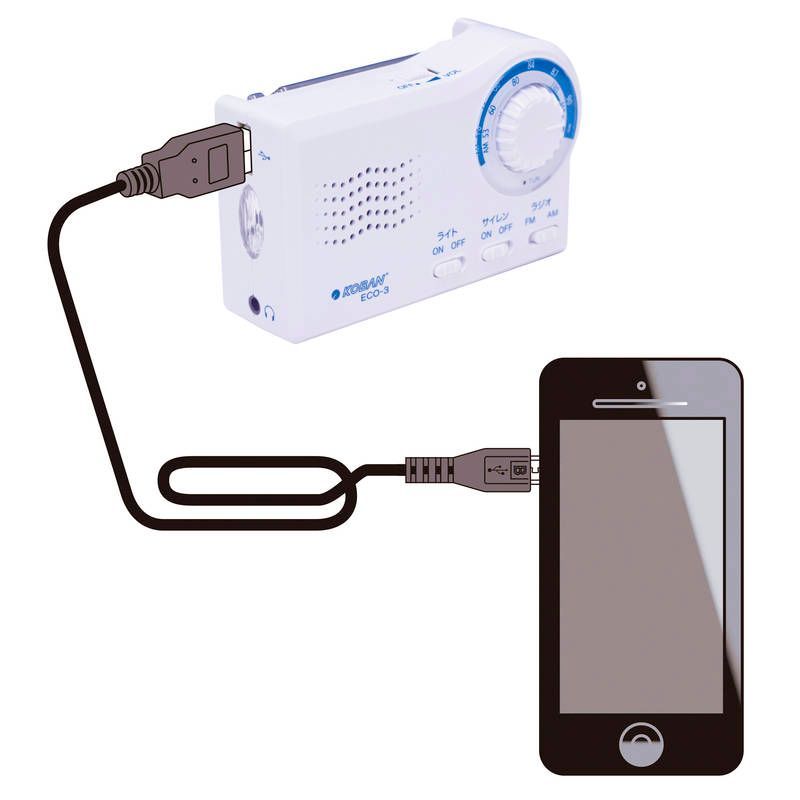 備蓄ラジオ ECO-3