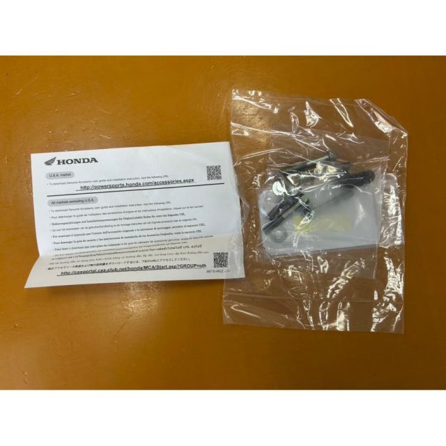 アフリカツイン純正 リアキャリア