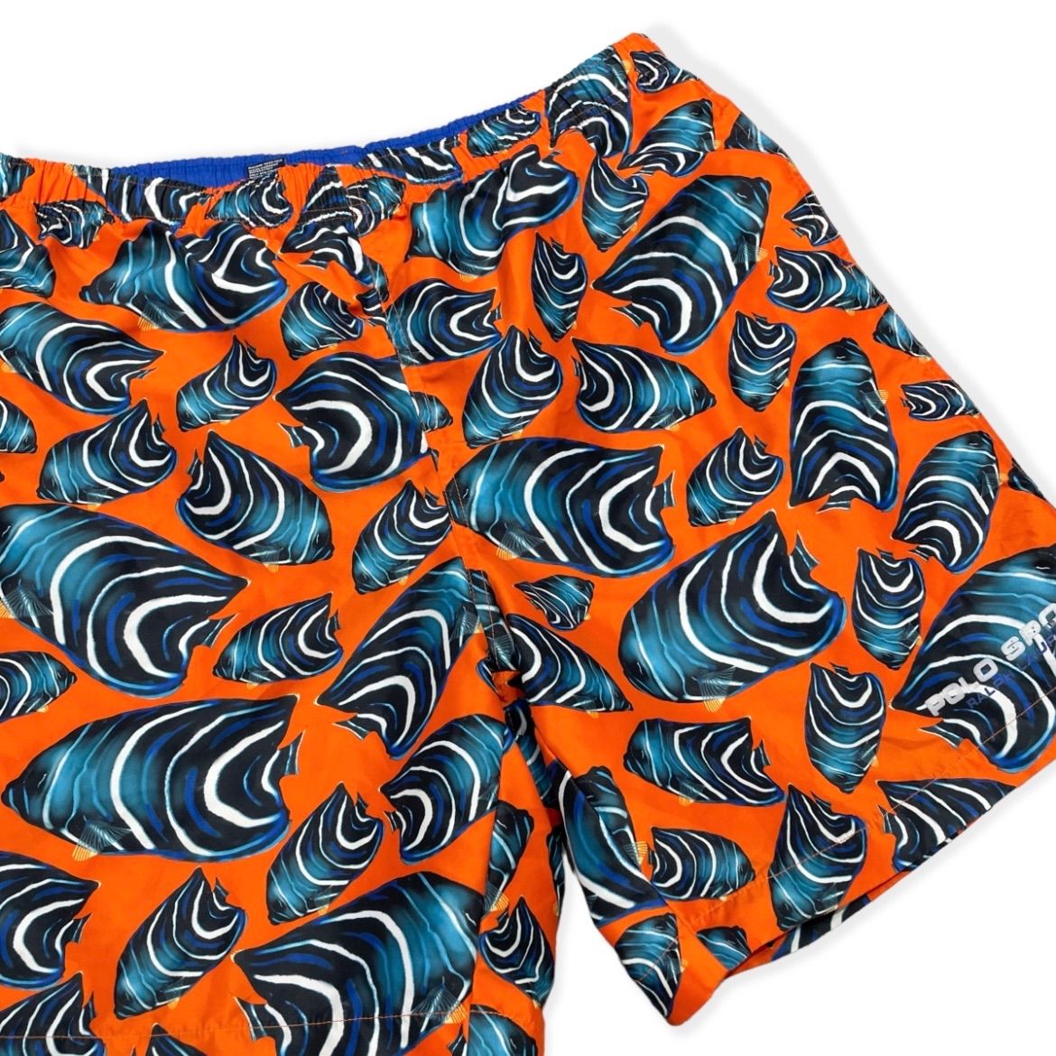 90年代 ポロスポーツスイムショーツ魚