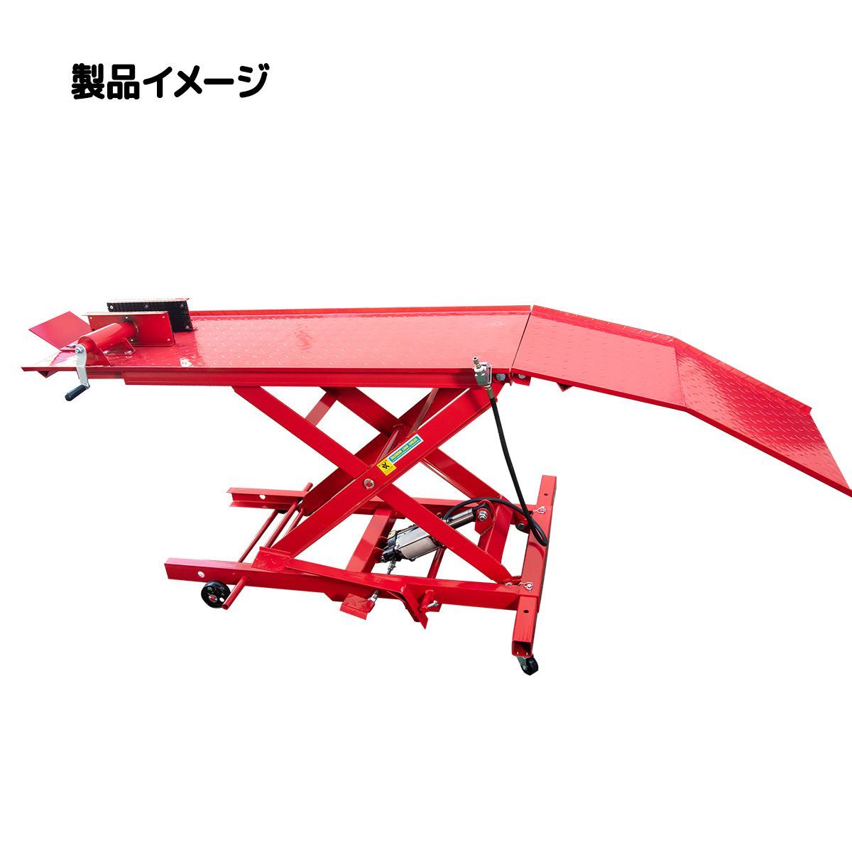 大型バイク 作業台