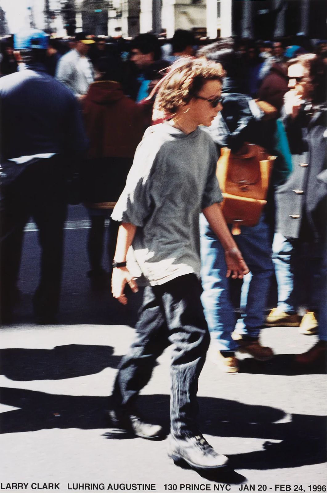 Larry Clark | 1990年 Luhring Augstine Exhibition Poster | ラリー クラーク ポスター