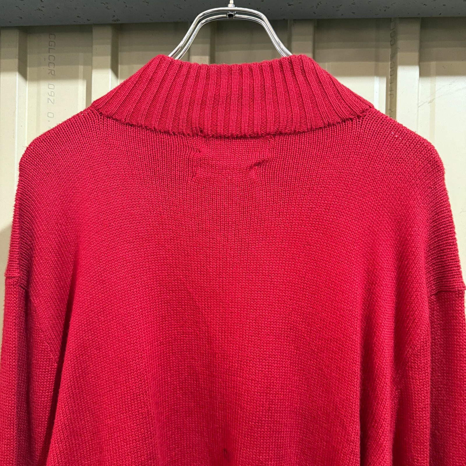 446 Polo Ralph Lauren ハーフジップ コットンニット セーター L