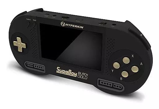 スーパーファミコンハード SupaBoy BLACK GOLD