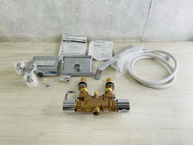 ♥ INAX BF-WM646TSG 300 シャワーバス水栓 シャワーセット 台付サーモ 住宅設備|514080