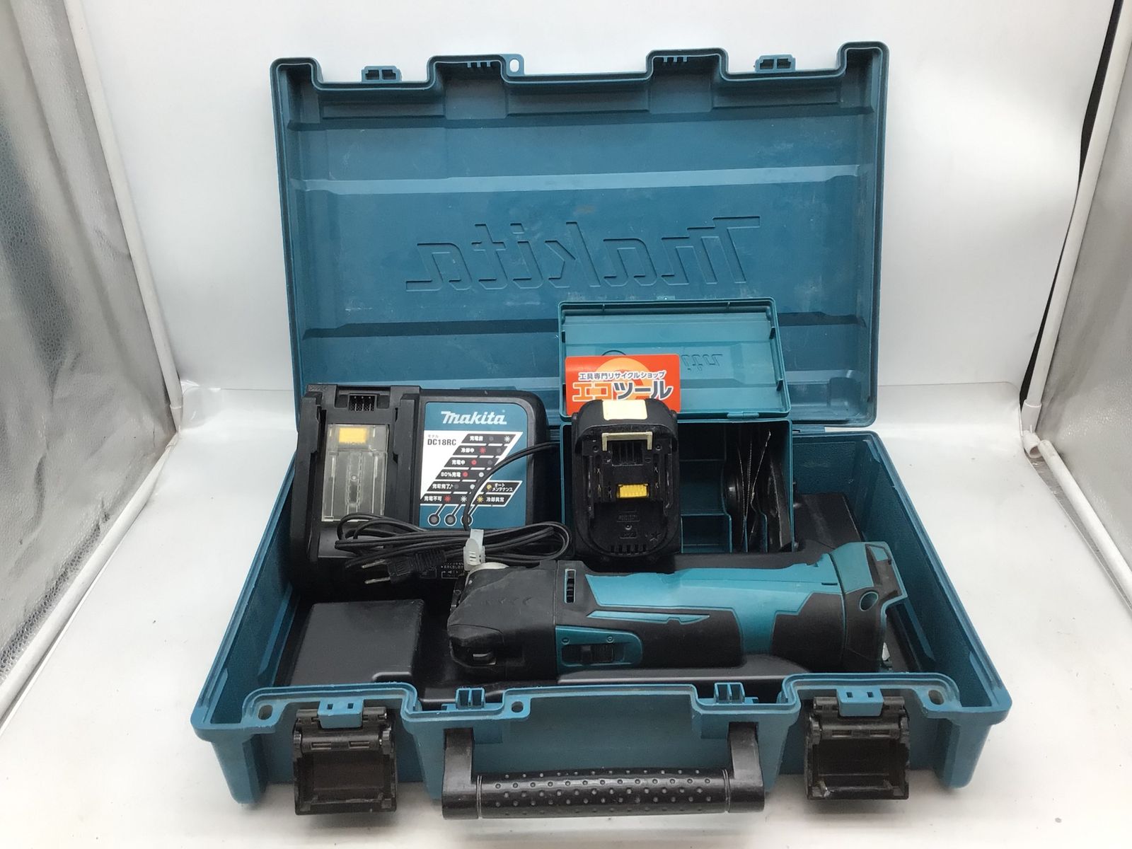 Makita|マキタ 18v充電式マルチツール 充電器 バッテリー１個セット TM51DZK ITM6UH1DXC3C エコツール知立店 M01