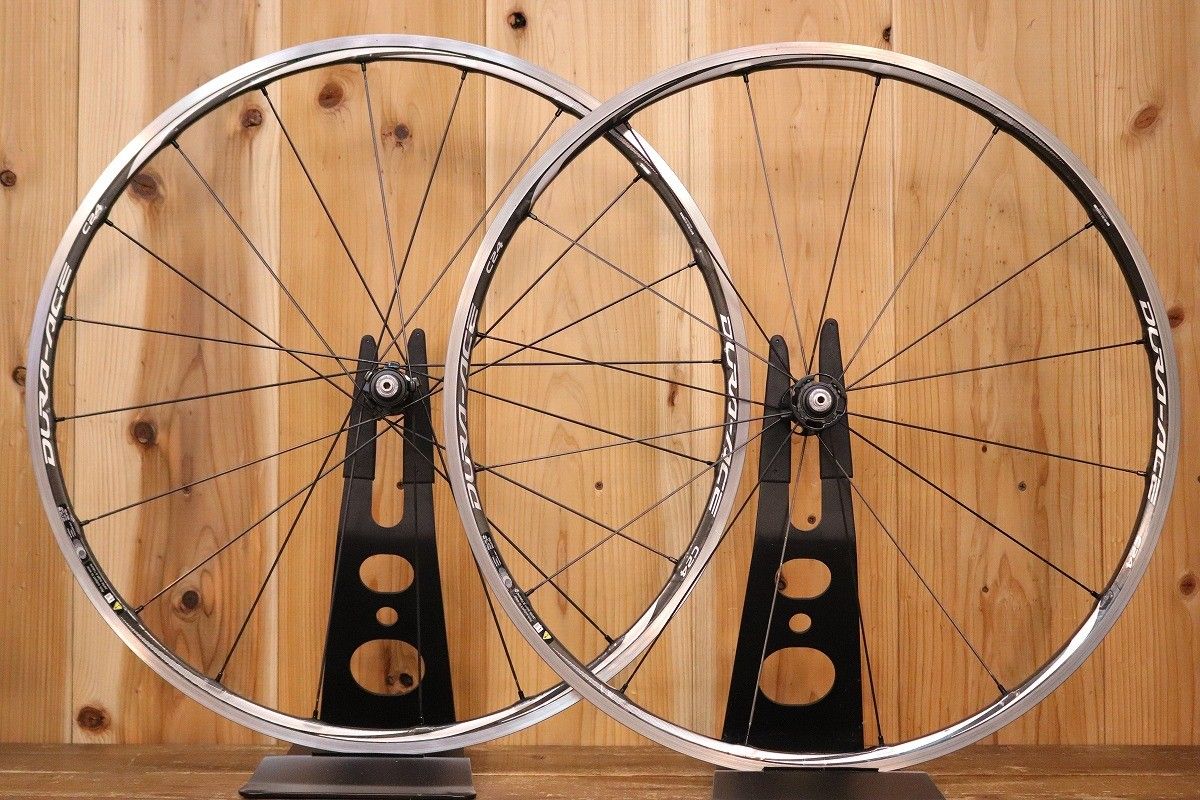 シマノ SHIMANO デュラエース DURA-ACE WH-9000 C24 CL アルミ クリンチャー ホイールセット シマノ 11s/12s  15C 【芦屋店】 - メルカリ