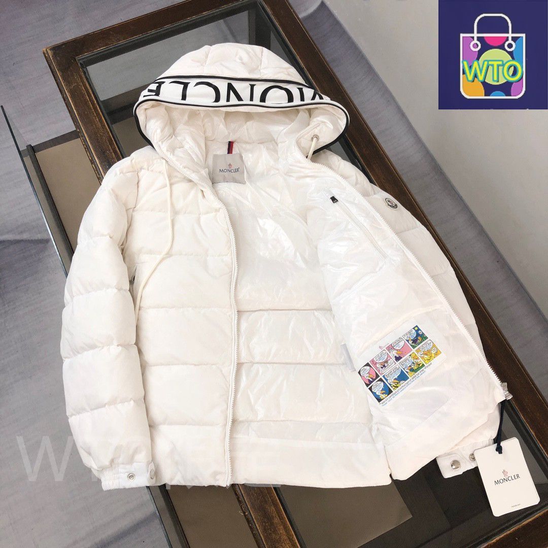 ☆関税込☆【MONCLER】ホワイト ダウンジャケット モンクレール MONCLER ベビー服 子供服 ダウンジャケット