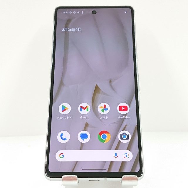 Google Pixel 7 au スノー 送料無料 本体 c10219