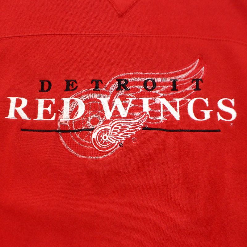 90s vintage Lee RED WINGS NFL スウェット トレーナー メンズ XL 