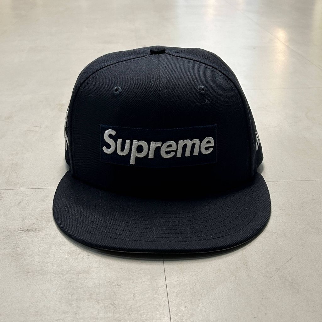 supreme キャップ Supreme シュプリーム MLB Teams Box Logo Cap ロゴキャップ RN1493