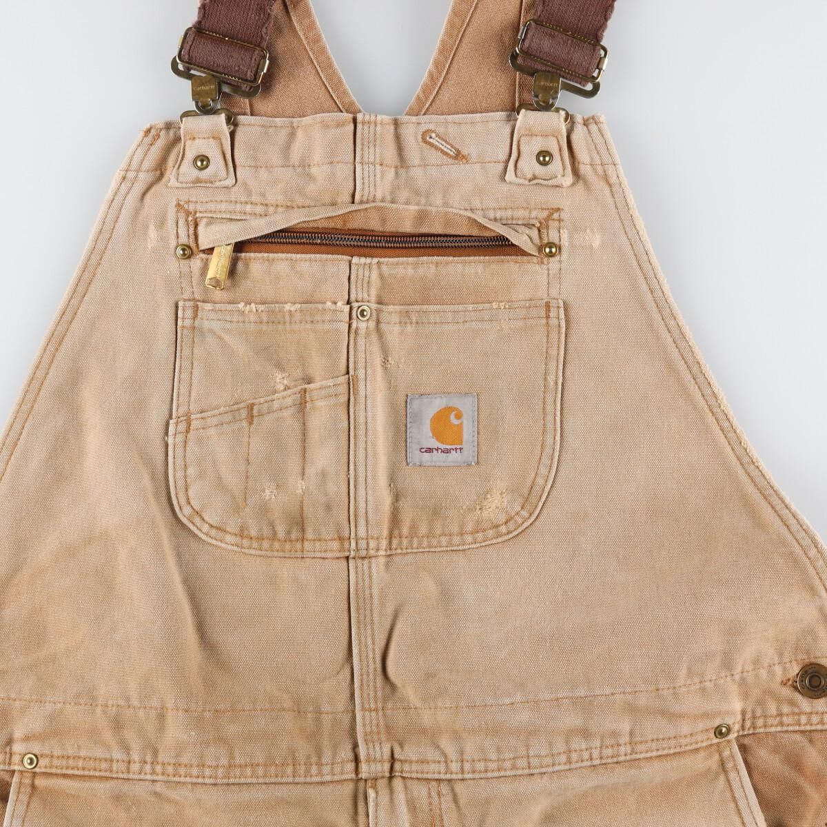 古着 ビックサイズ 90年代 カーハート Carhartt ダブルニー ダック地