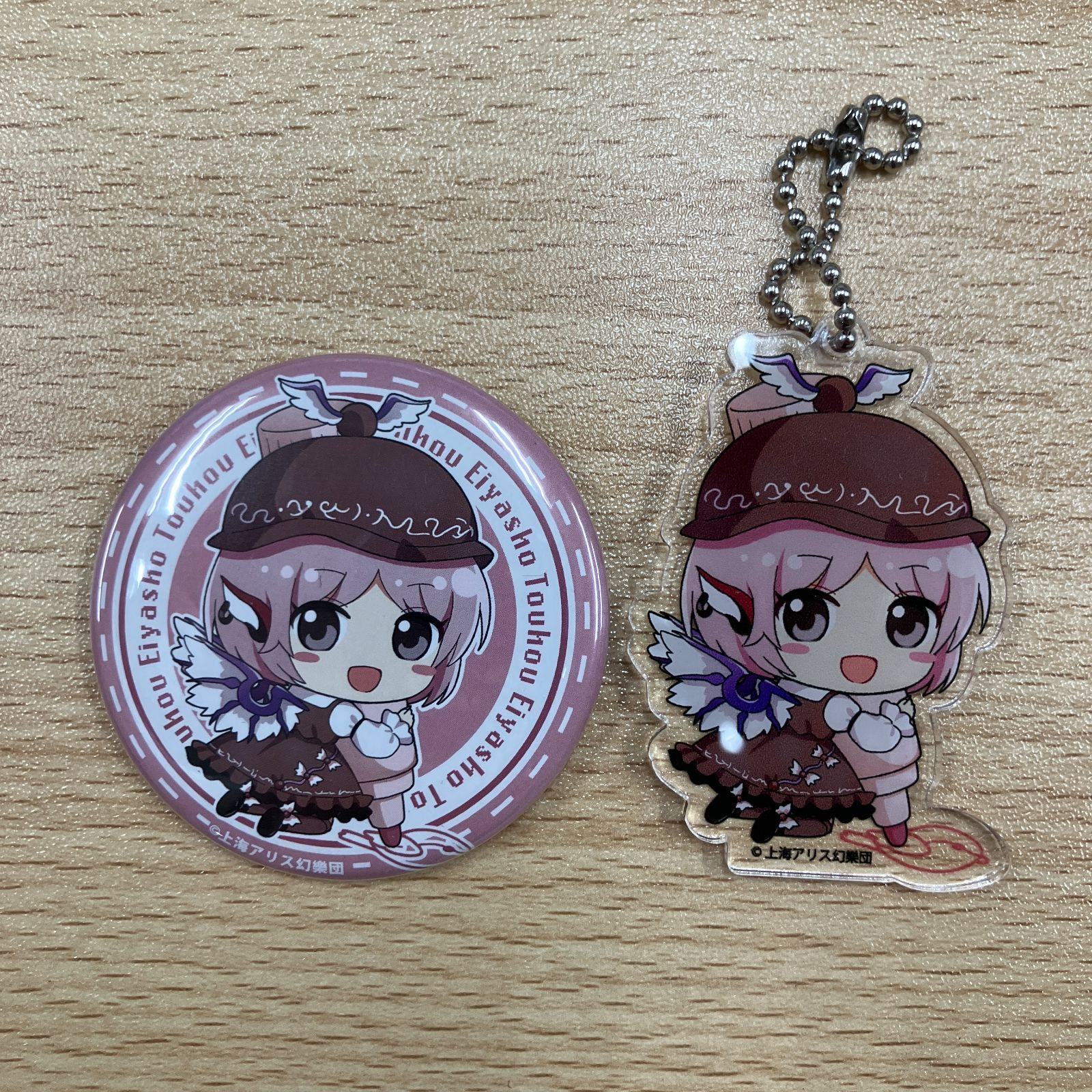 東方 Project トレーディング 缶バッジ アクリルキーホルダー