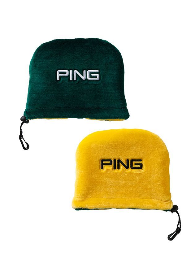 ping  HC-C192 ヘッドカバー アイアン用  tグリーンゴールド