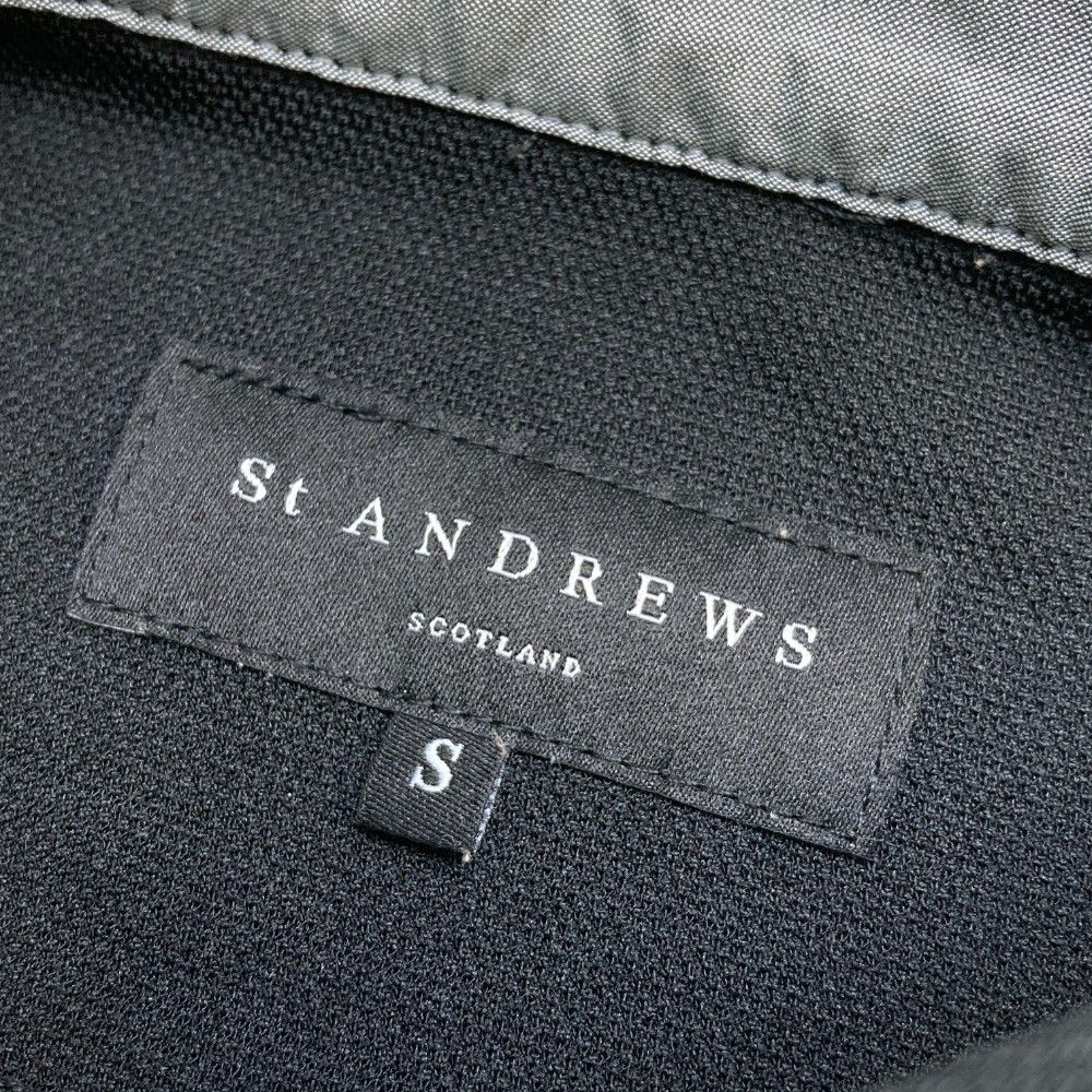 サイズ：S ST ANDREWS セントアンドリュース 長袖ポロシャツ