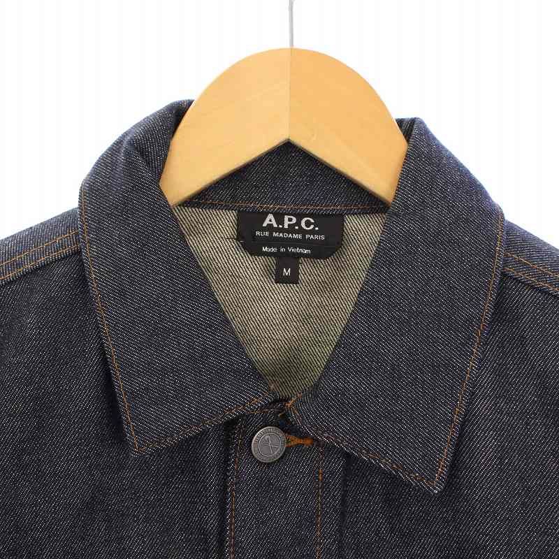 A.P.C デニムジャケット　Gジャン MADE in japan 赤耳 A.P.C - A.P.C. 赤耳 2nd デニムジャケット M インディゴ 日本製