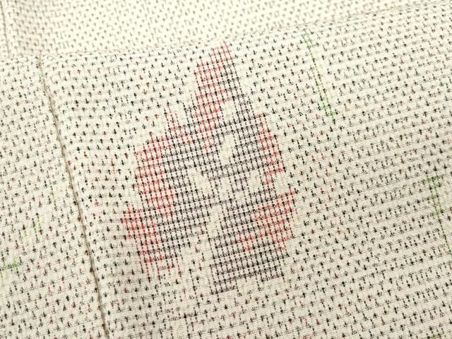 平和屋着物○本塩沢 楓文 正絹 逸品 CAAR8094vf - メルカリ 