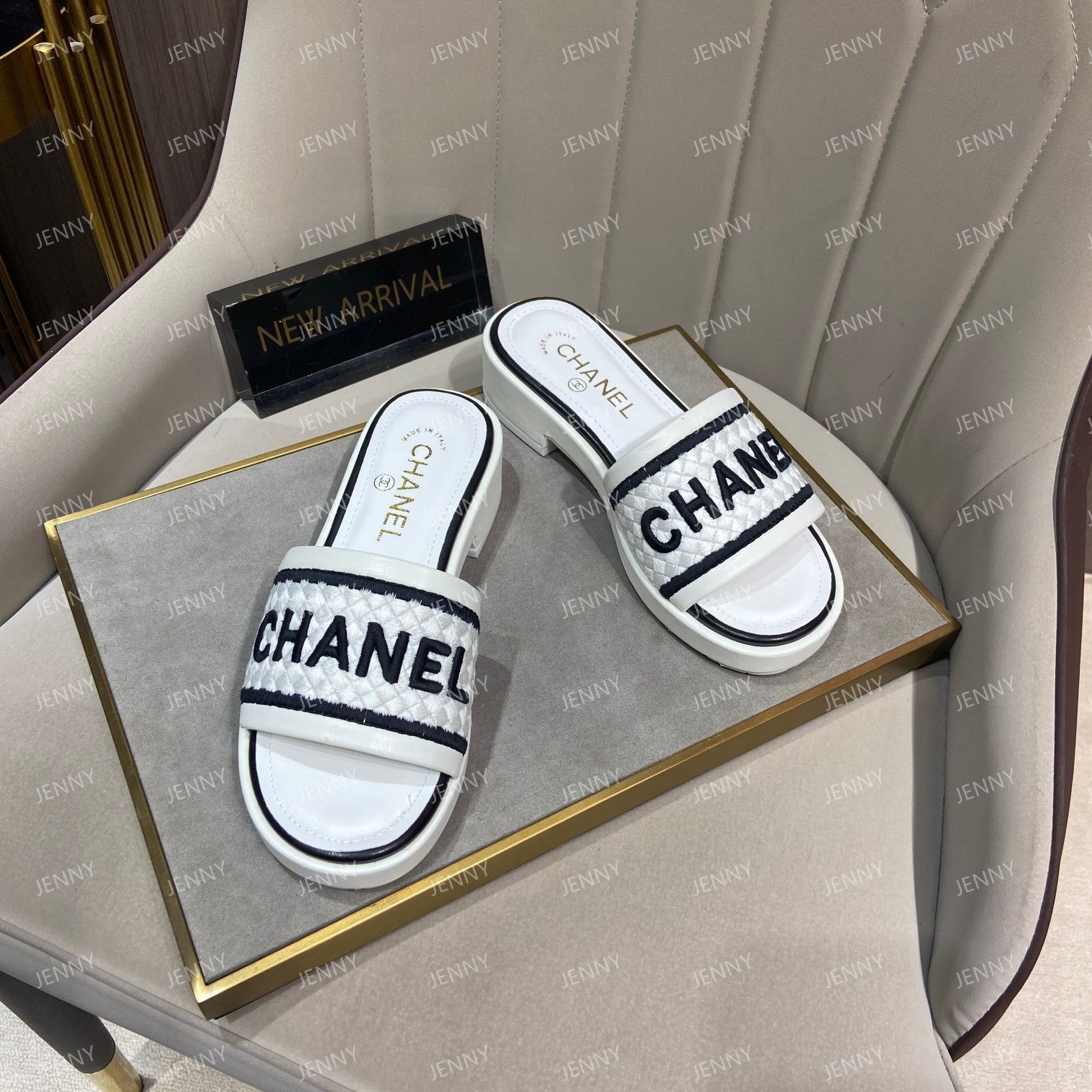 CHANEL シャネル 夏スリッパ  ホワイト