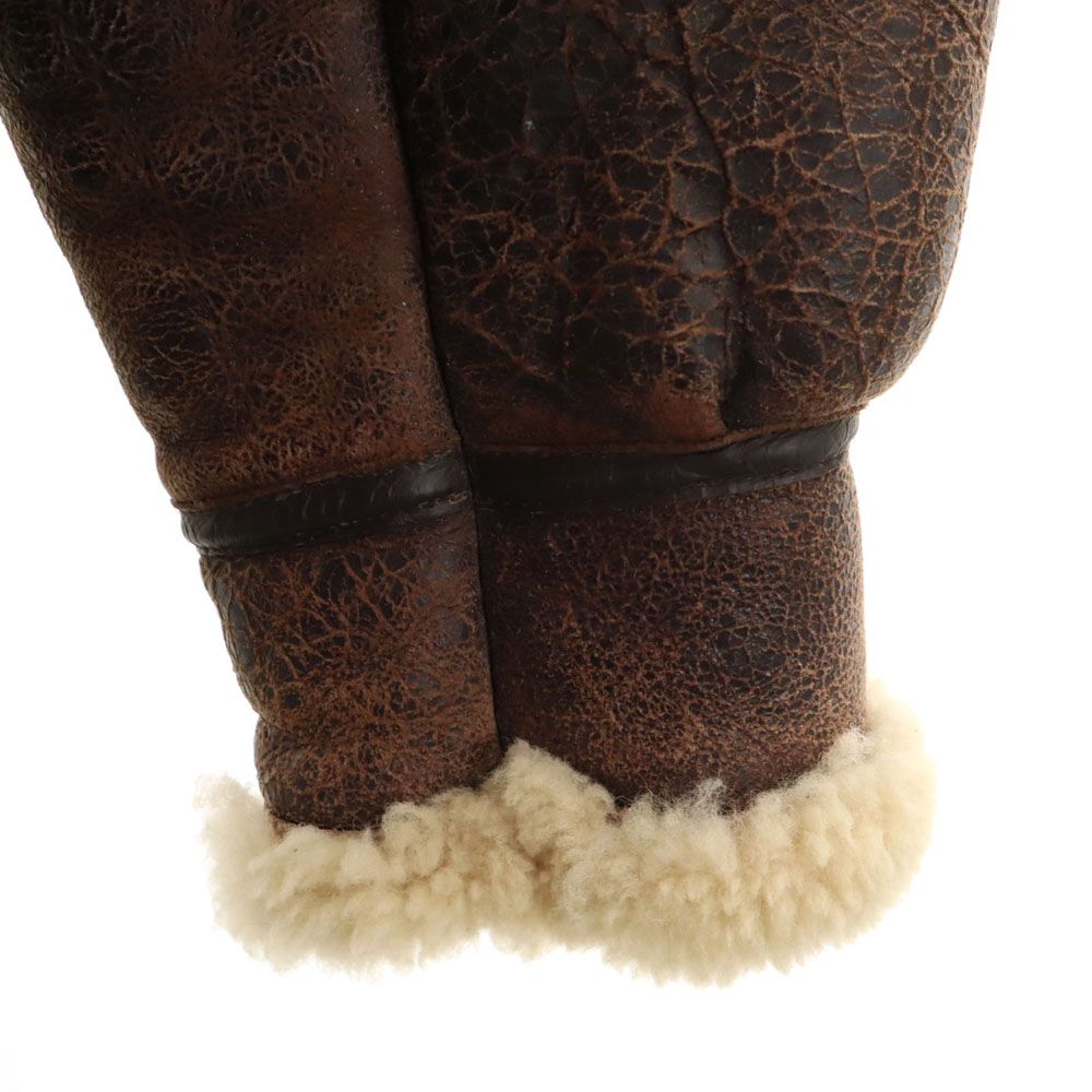 パームス B-3 ムートン フライトジャケット 3L ブラウン prms ビッグ