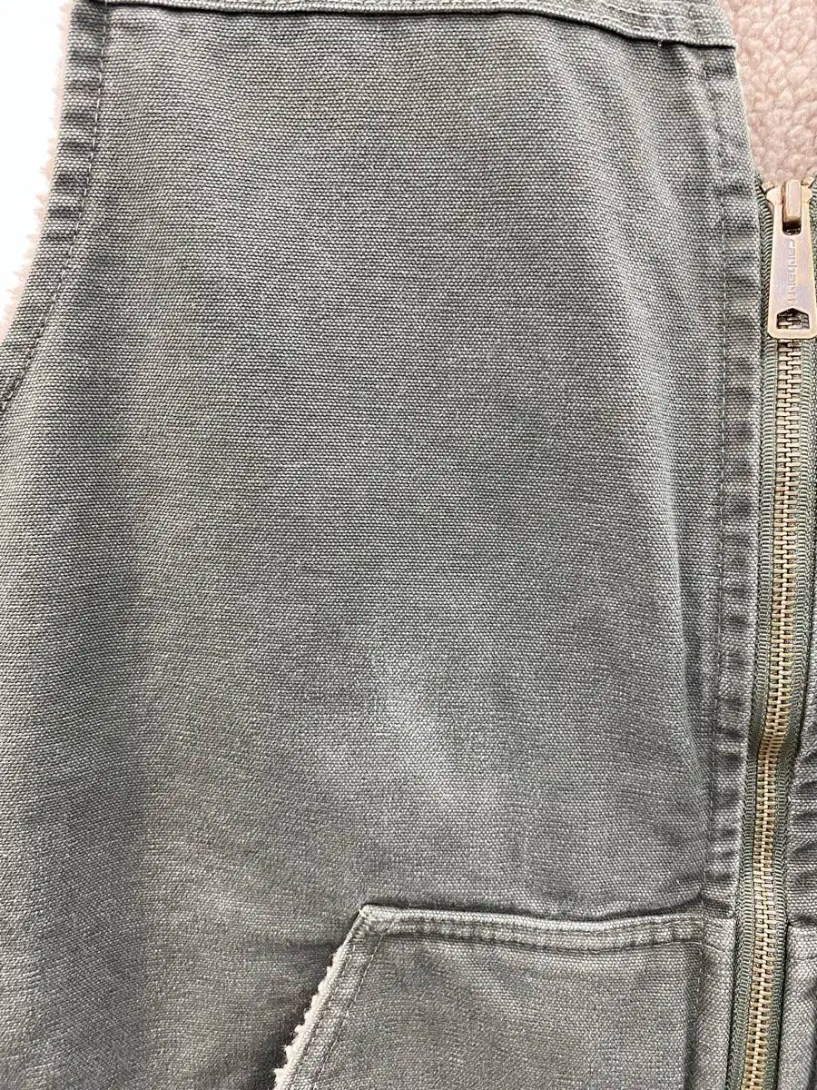 2 XL 唯一実物 ヴィンテージ Carhartt カーハート v 26 シェルパ ベスト モースグリン ベスト トップス メンズ