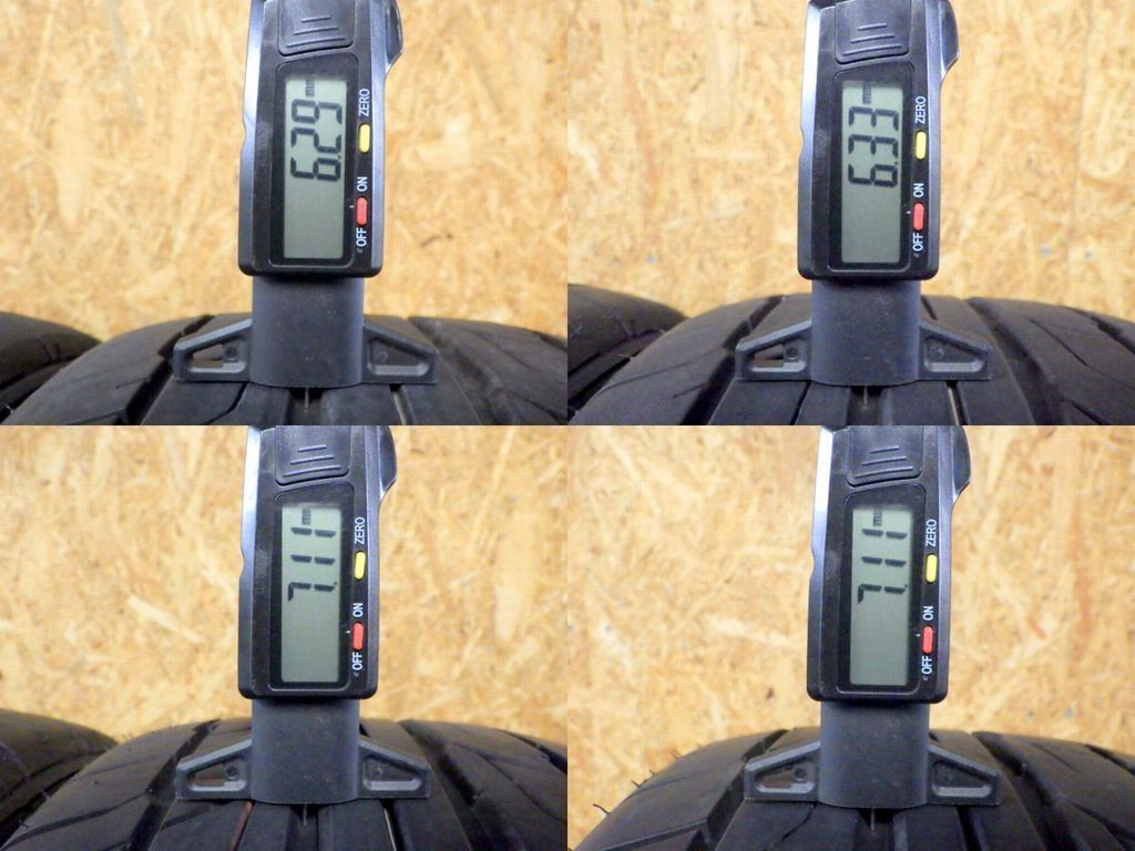 K261 ◆ 製造 約7.5～8部山◆NITTO NT555 G2◆205 45R17◆4本