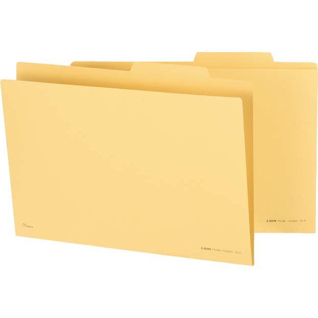 まとめ買い ライオン事務器 個別フォルダー B4 クリーム B4-IF 130-00 50冊セット