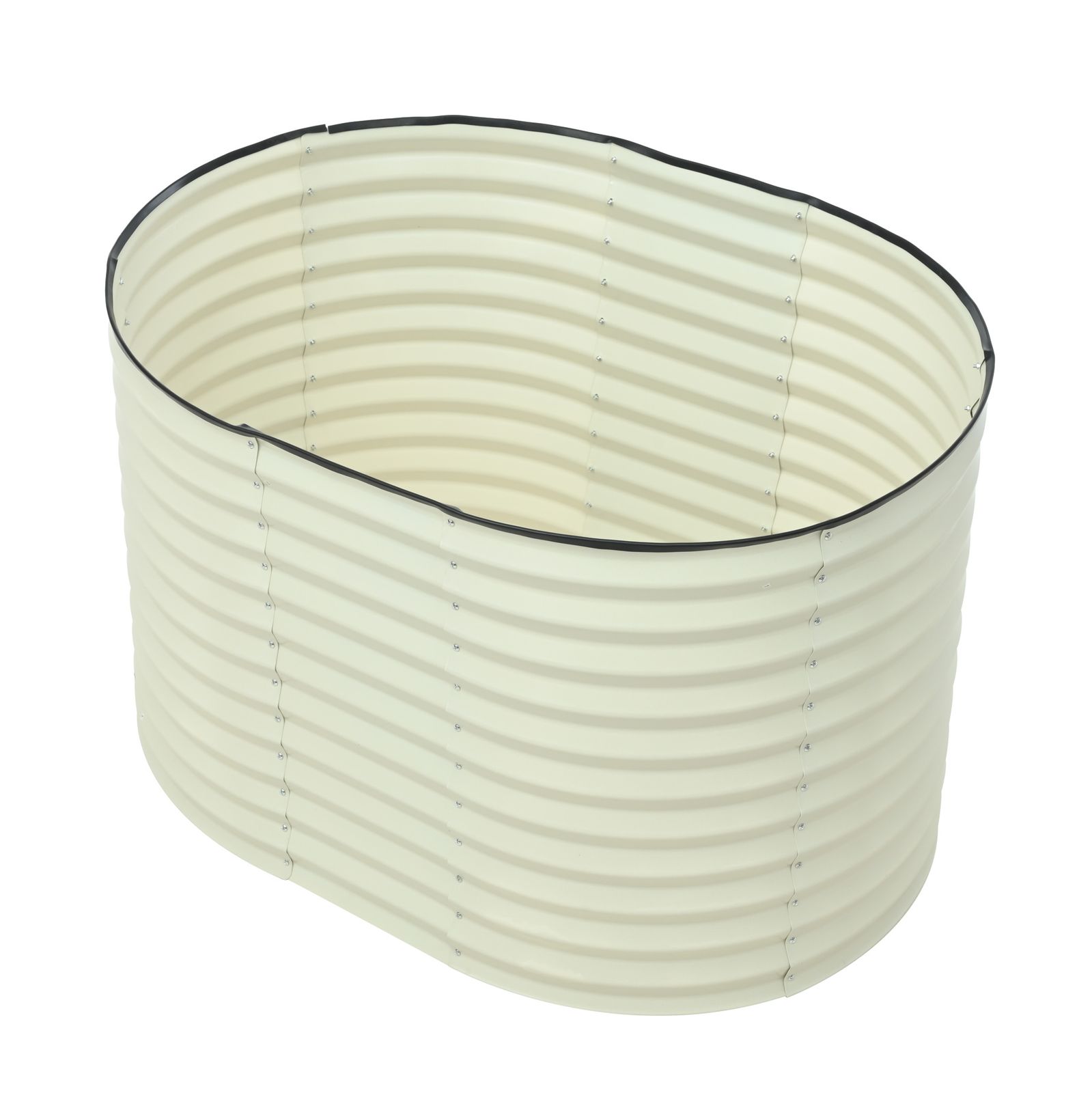 レイズドベッド90cm×90cm （2個セット）樹脂製ライトブラウン立ち上げ