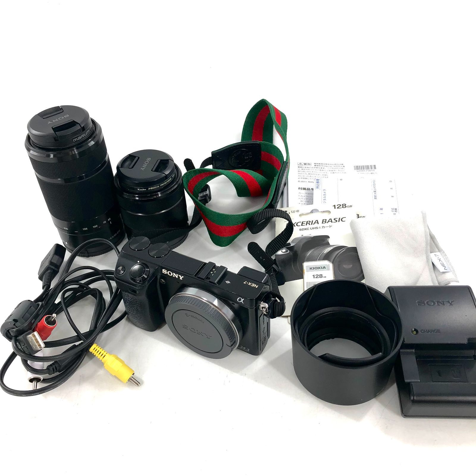 Sony ミラーレス一眼カメラ 本体とレンズ2本