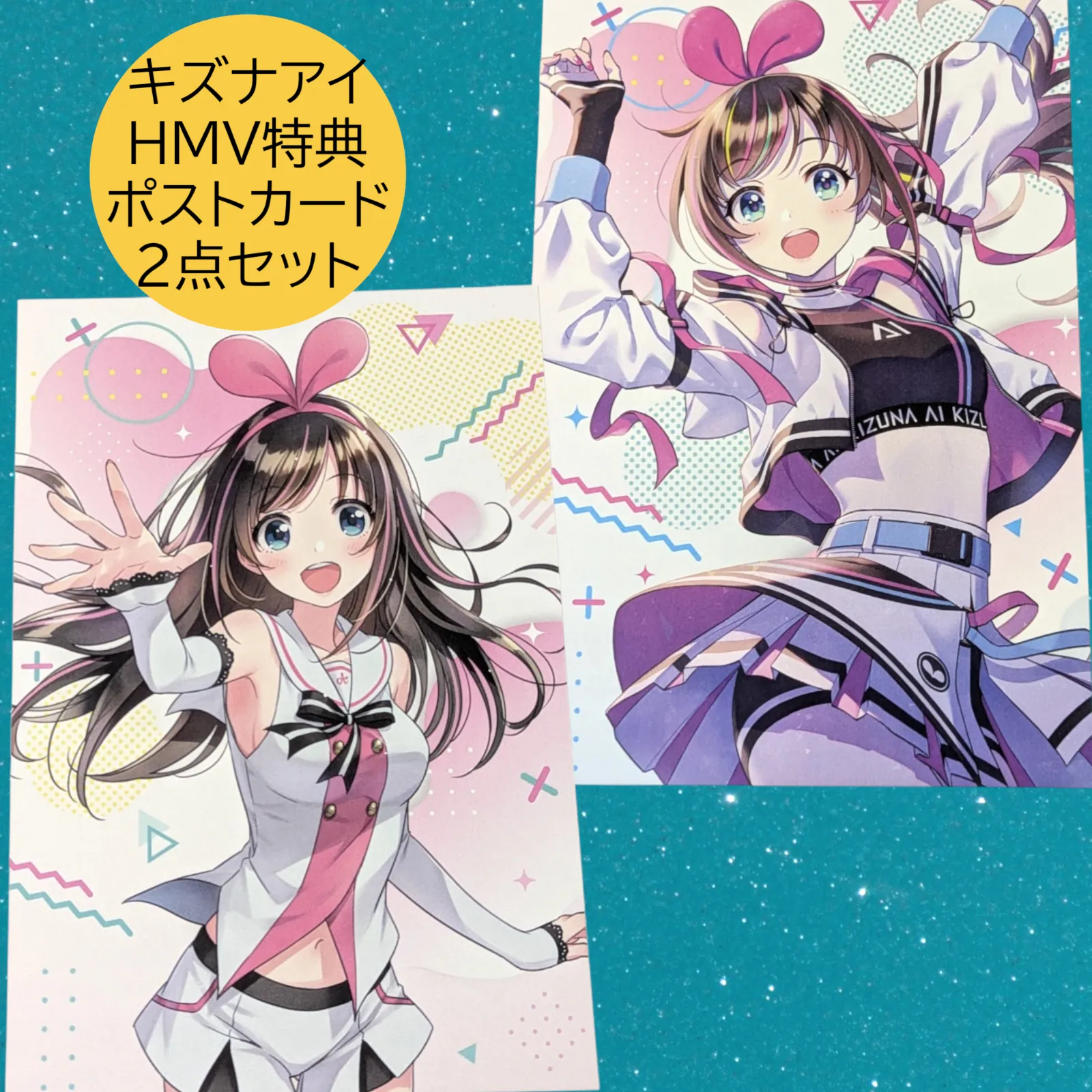 キズナアイ アクリルスタンド 缶バッジ BOX セット キズナアイ アクリルスタンド 缶バッジ BOX セット