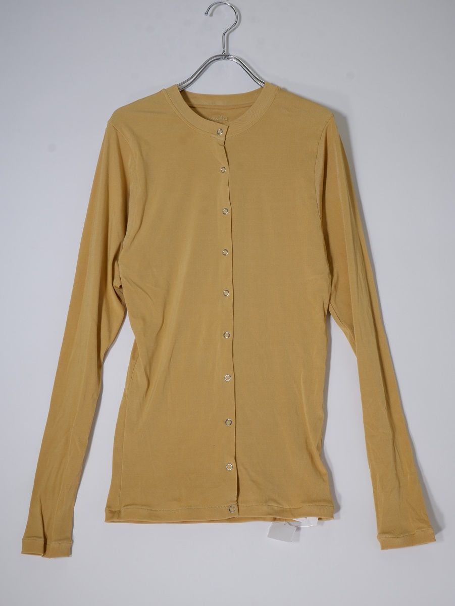 DAWNダン 2023SS AP STUDIO(アパルトモンLAppartement)別注HAORI WITH SNAP BUTTONS(羽織り カーディガン)【フリー】【LTSA77319】