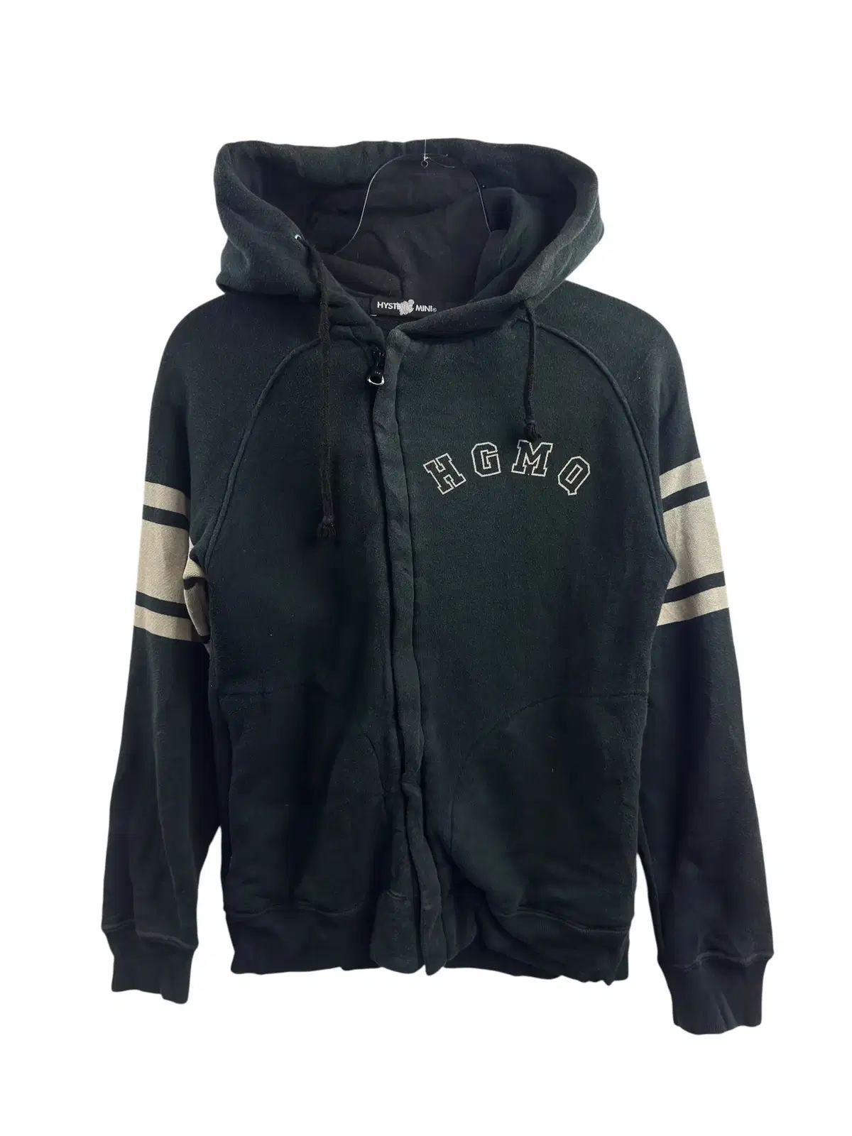 ヒステリック グラマー ミニ バックプリント ジップアップパーカー フード付き 636