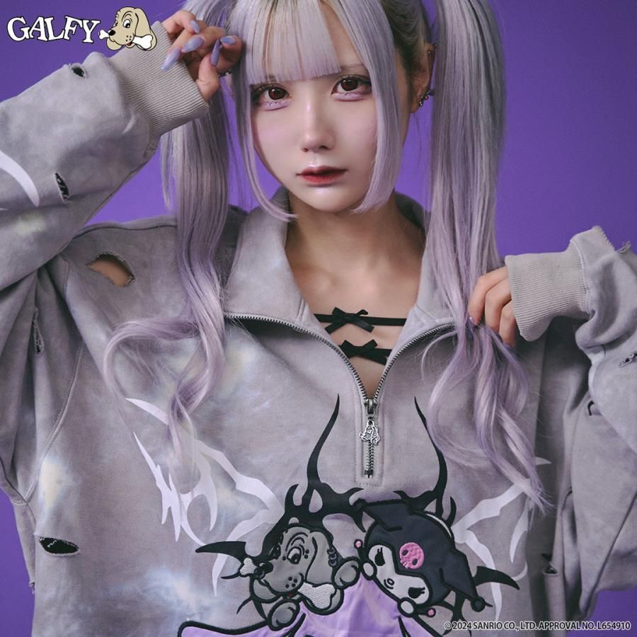 【美品】Ｌサイズ中型犬　クロミ×GALFY(ガルフィー) イルガルフィームラ染め 8416e18cc12eafaa9787a9fb474255